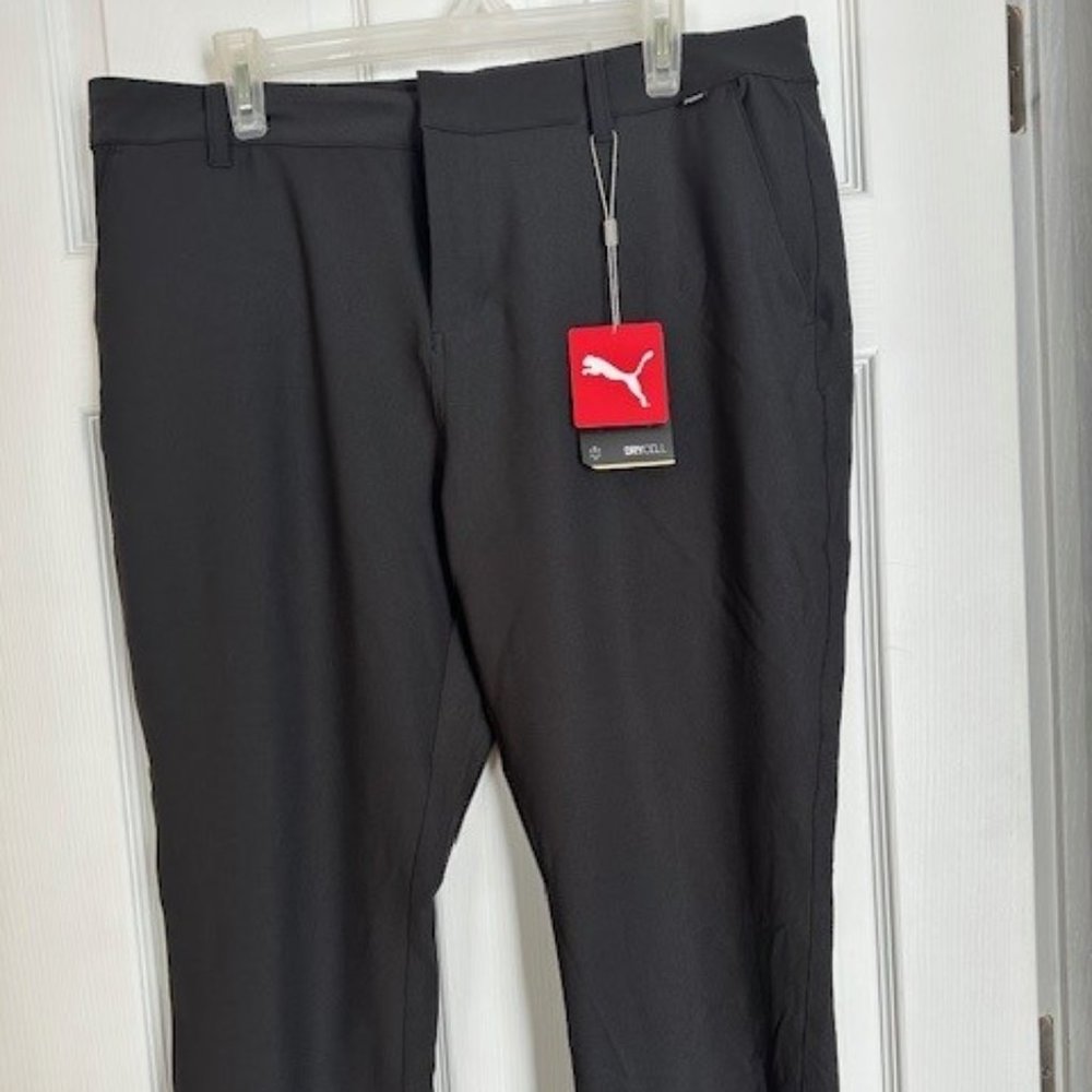 NEW PUMA WOMEN'S GOLF PANT PUMA BLACK SIZE X-LARGE